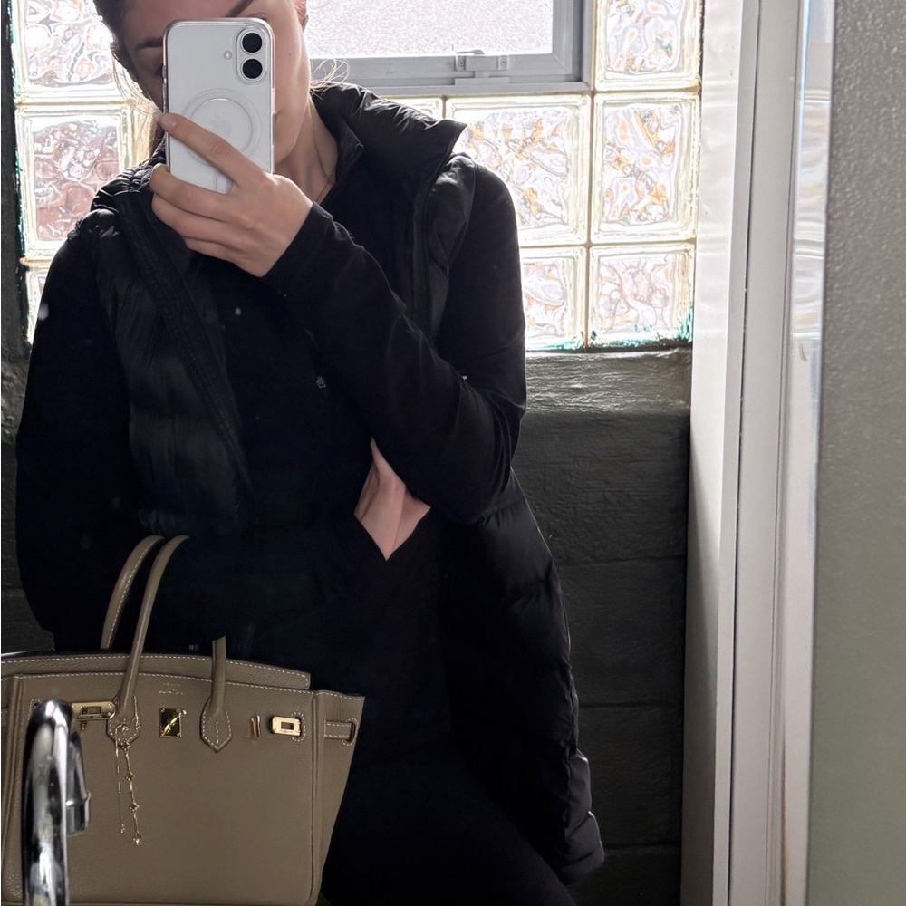 Discontinued Zara Black Puffer Vest
